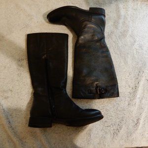 saint johns bay high rise leather boot size 8